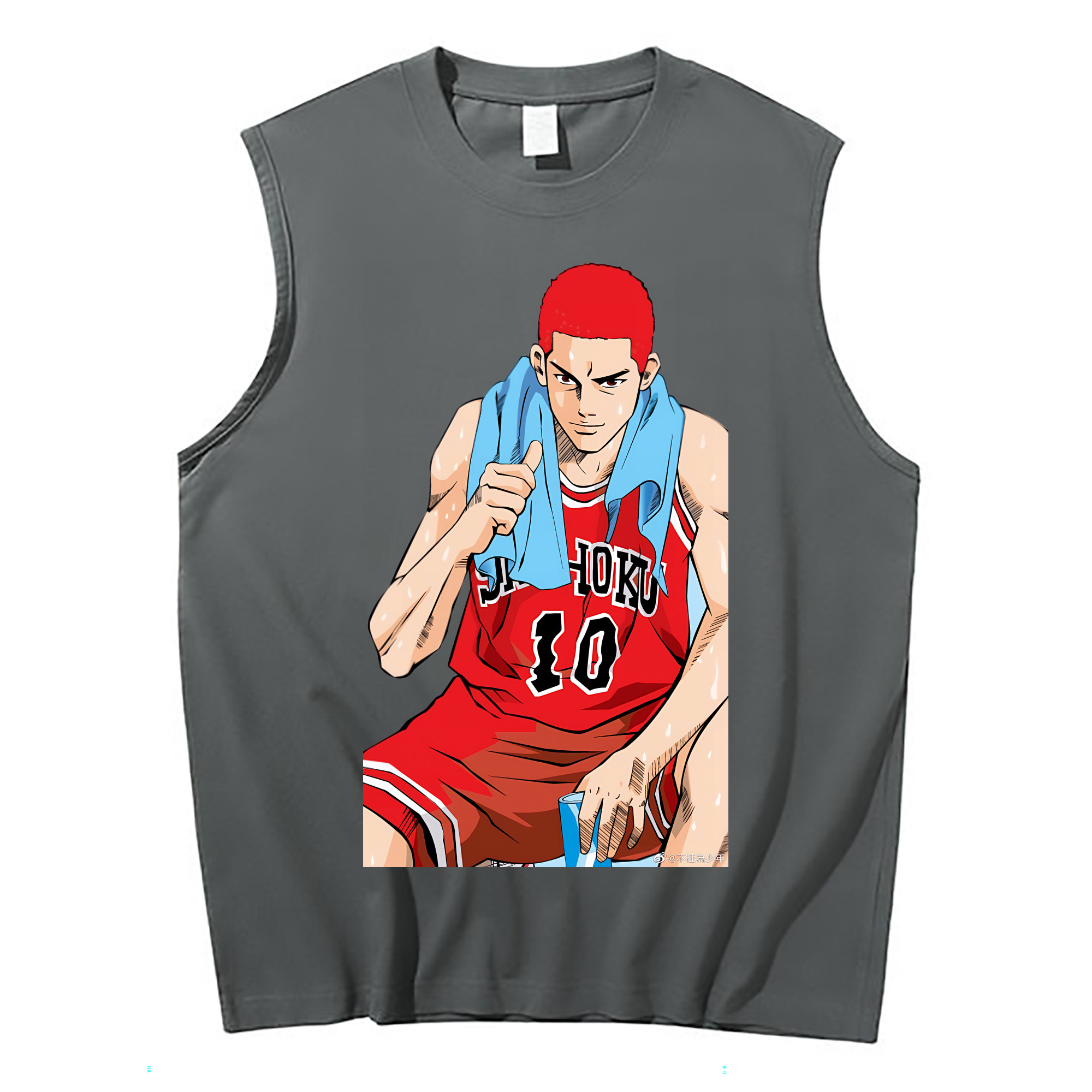 （画像用） SLAM DUNK／スラムダンク コットン100％タンクトップ（フロントプリント）